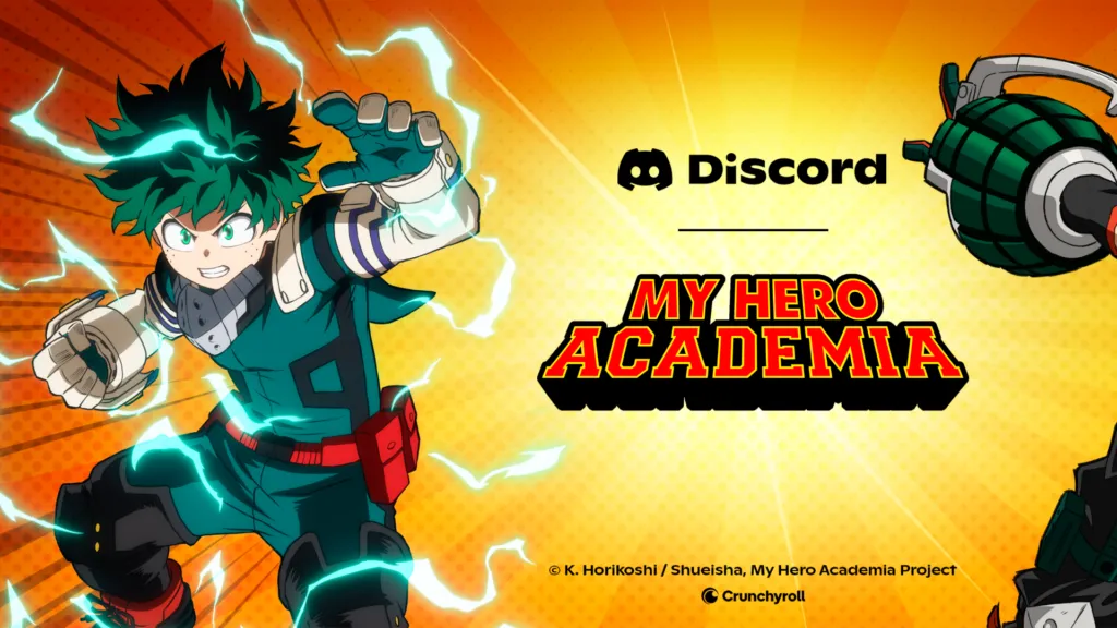 Featured Image: Crunchyroll and Discord Launch My Hero Academia Profile Collection Ahead of Final Season