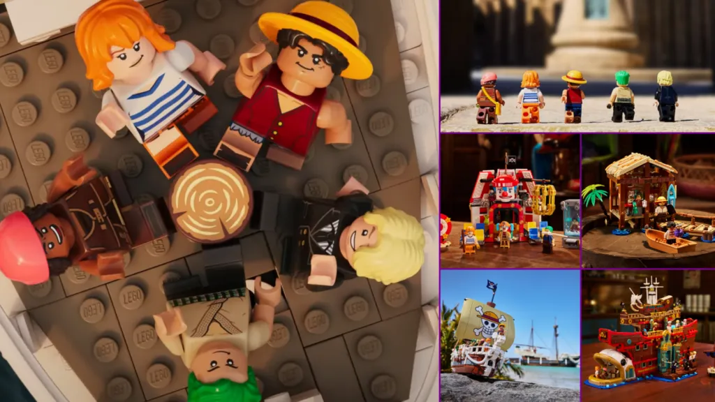 Featured Image: One Piece x LEGO Collaboration Reveals Full Details, Trailer, Sets Including Going Merry, Baratie, Arlong Park & More