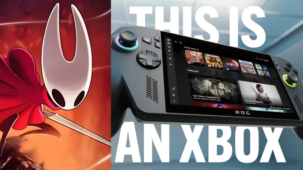 Featured Image: Hollow Knight: Silksong Arrives in 2025 With New Xbox Handheld Console ROG Xbox Ally